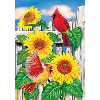 Cardinal Sunflowers